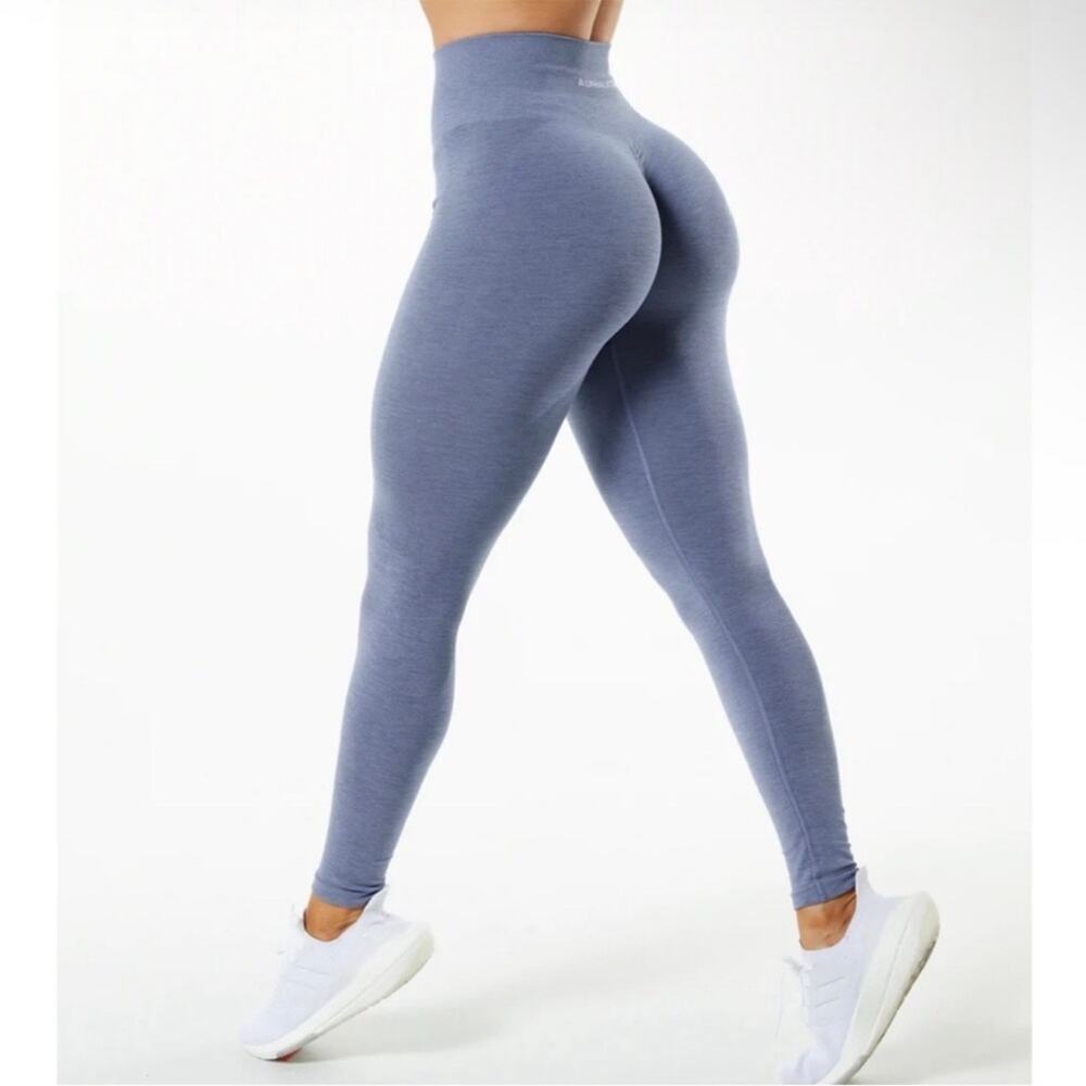 Alphalete Amplify Leggings in French Blue Size Medium